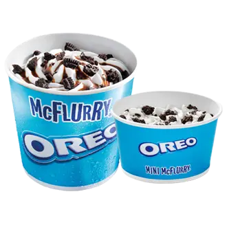 McDonalds oreo mcflurry