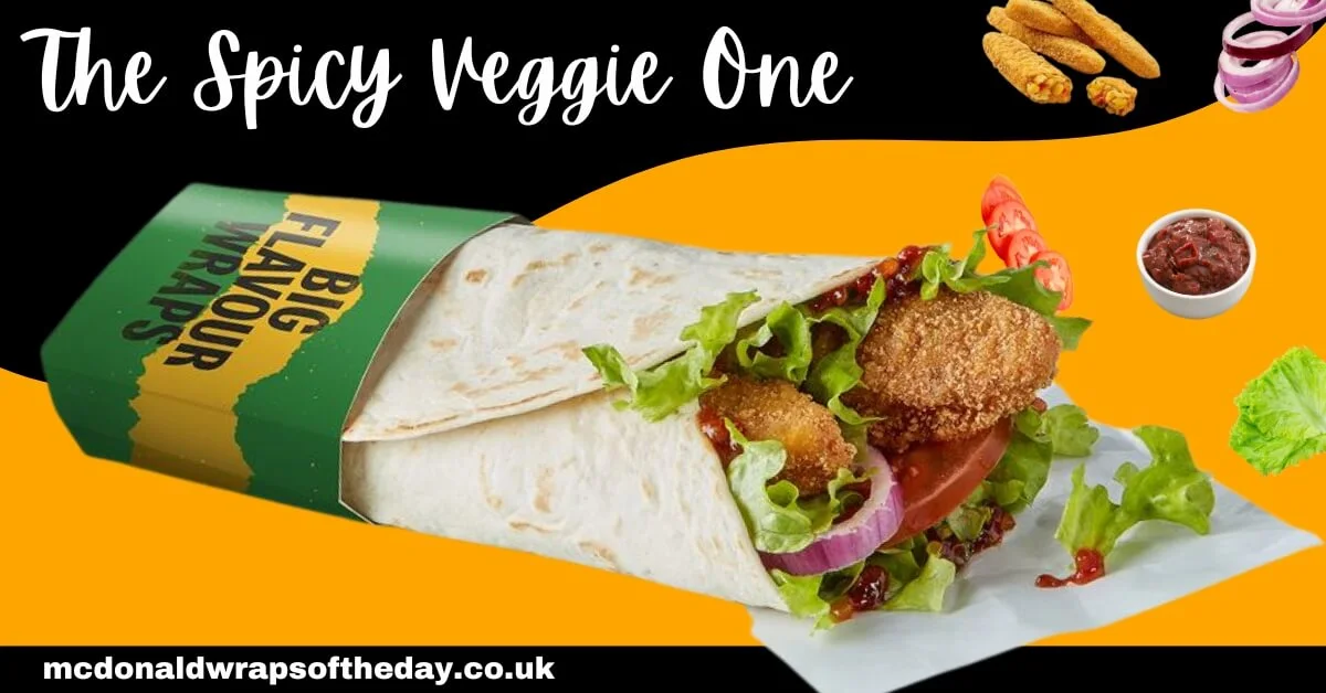 mcdonalds wrap The spicy veggie one