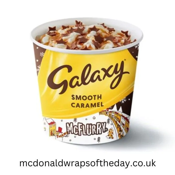 mcdonalds mcflurry Galaxy caramel